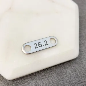 26.2 Marathon Shoe Tag