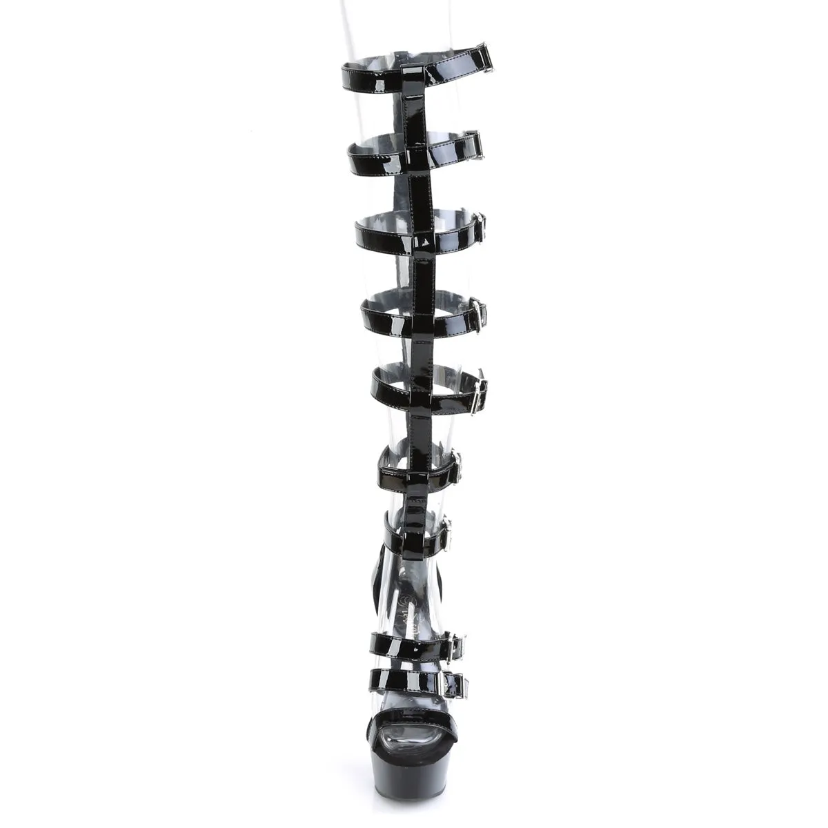 6 Inch Heel DELIGHT-600-46 Black Pat