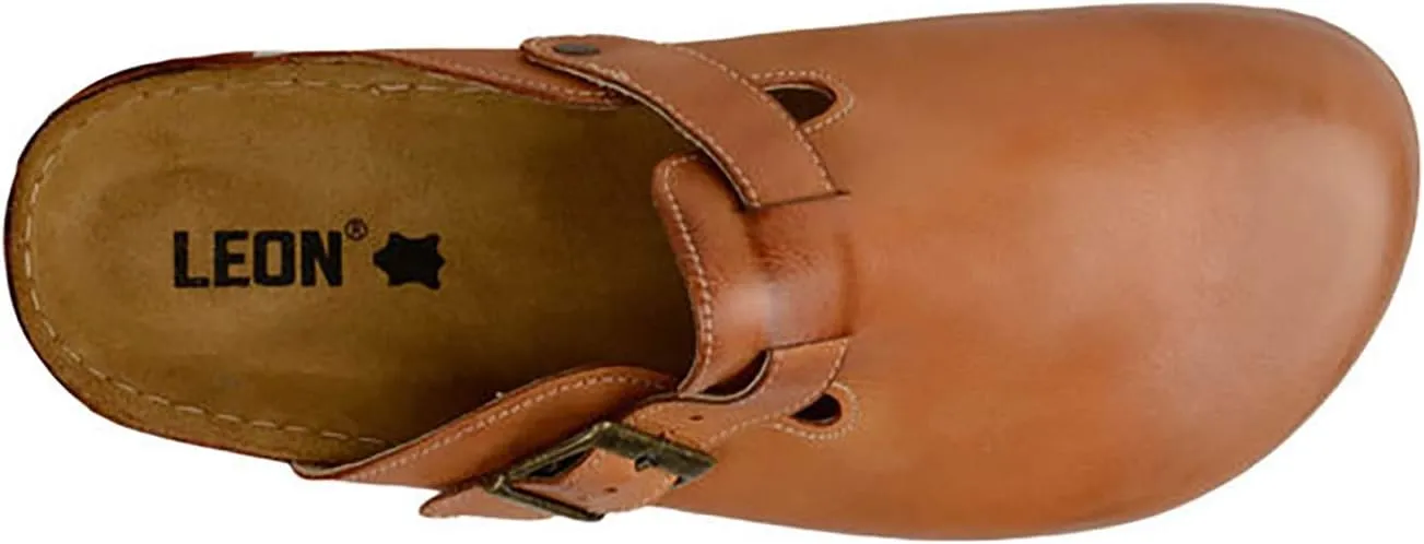 707 Leather Slip-on Mens Mule Clogs Slippers Shoe