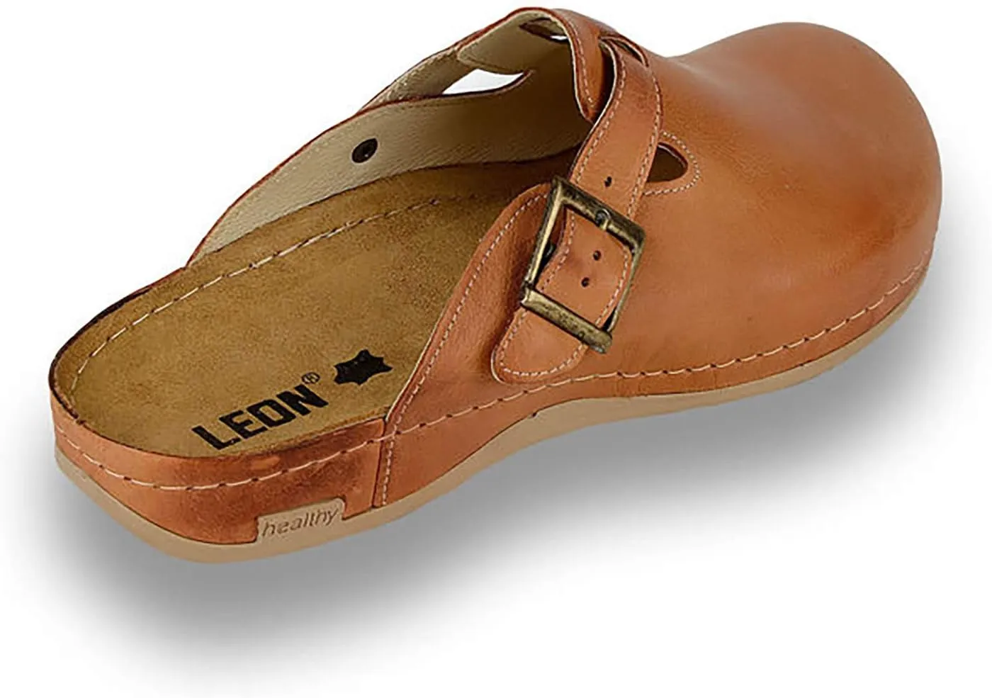 707 Leather Slip-on Mens Mule Clogs Slippers Shoe