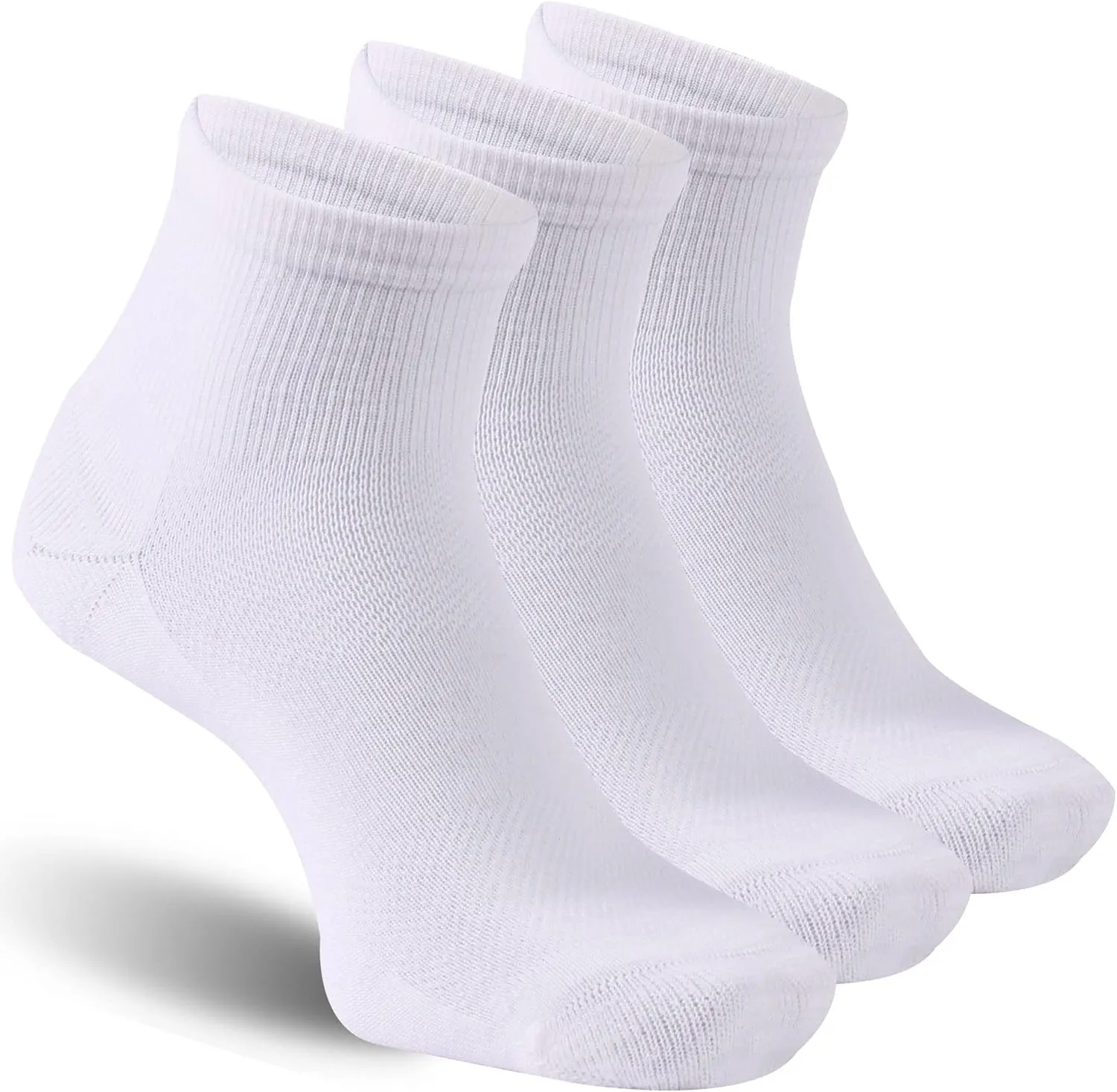 90% Merino Wool Socks for Men Women, Soft Thin Ankle Socks for Athletic Running Hiking Cycling 3 Pairs