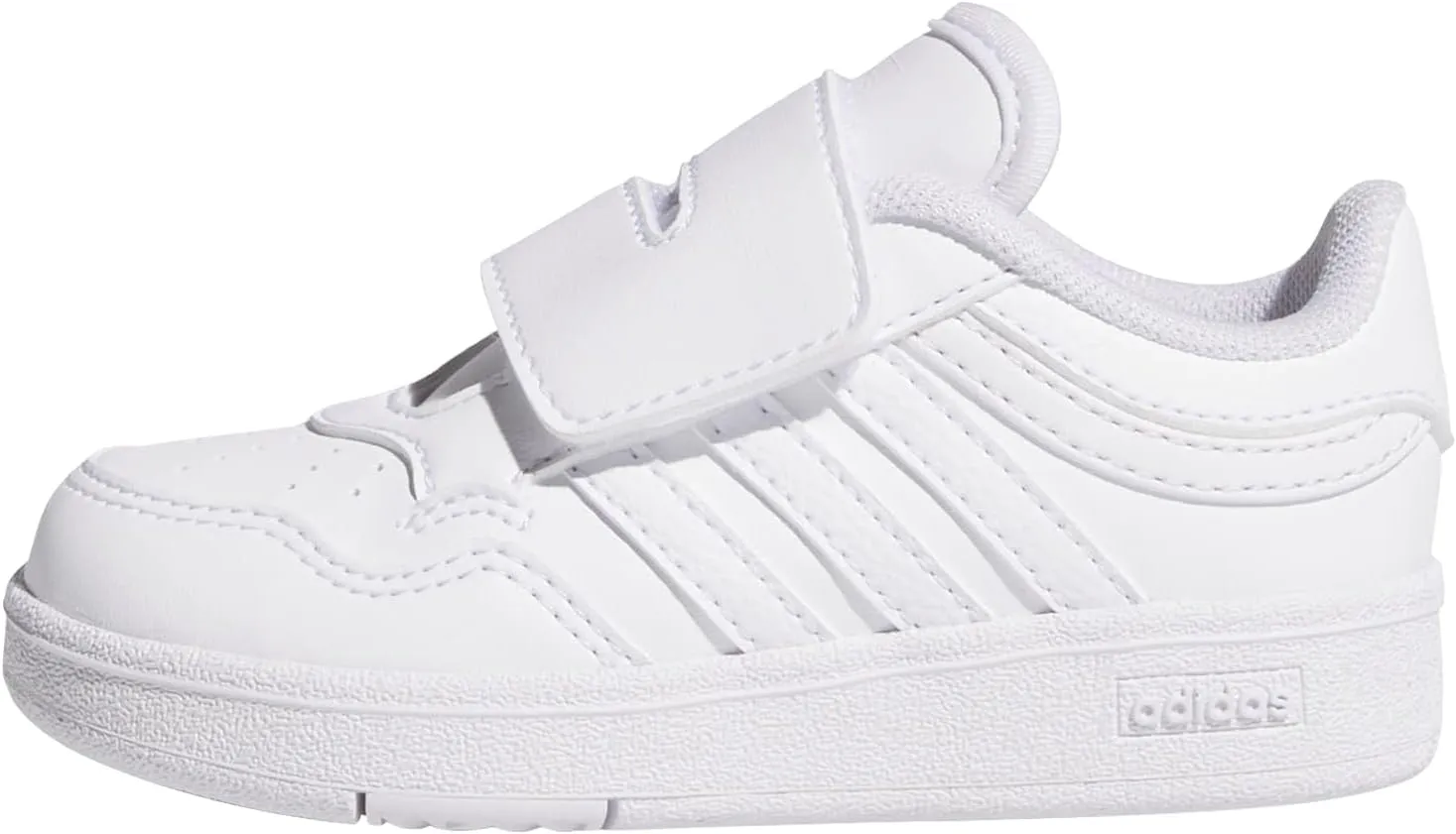 adidas Unisex-Child Hoops 4.0 Velcro Strap Sneaker