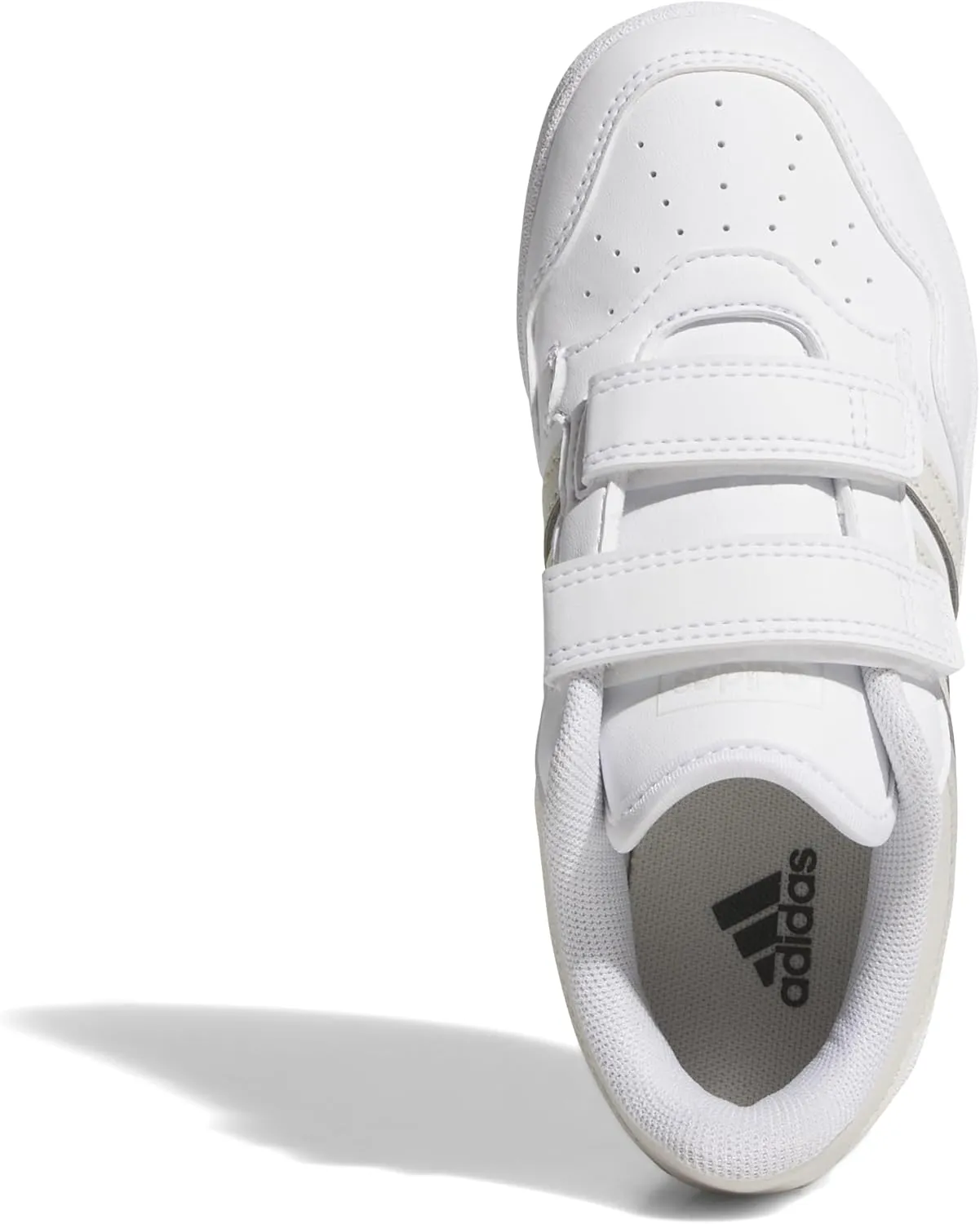 adidas Unisex-Child Hoops 4.0 Velcro Strap Sneaker