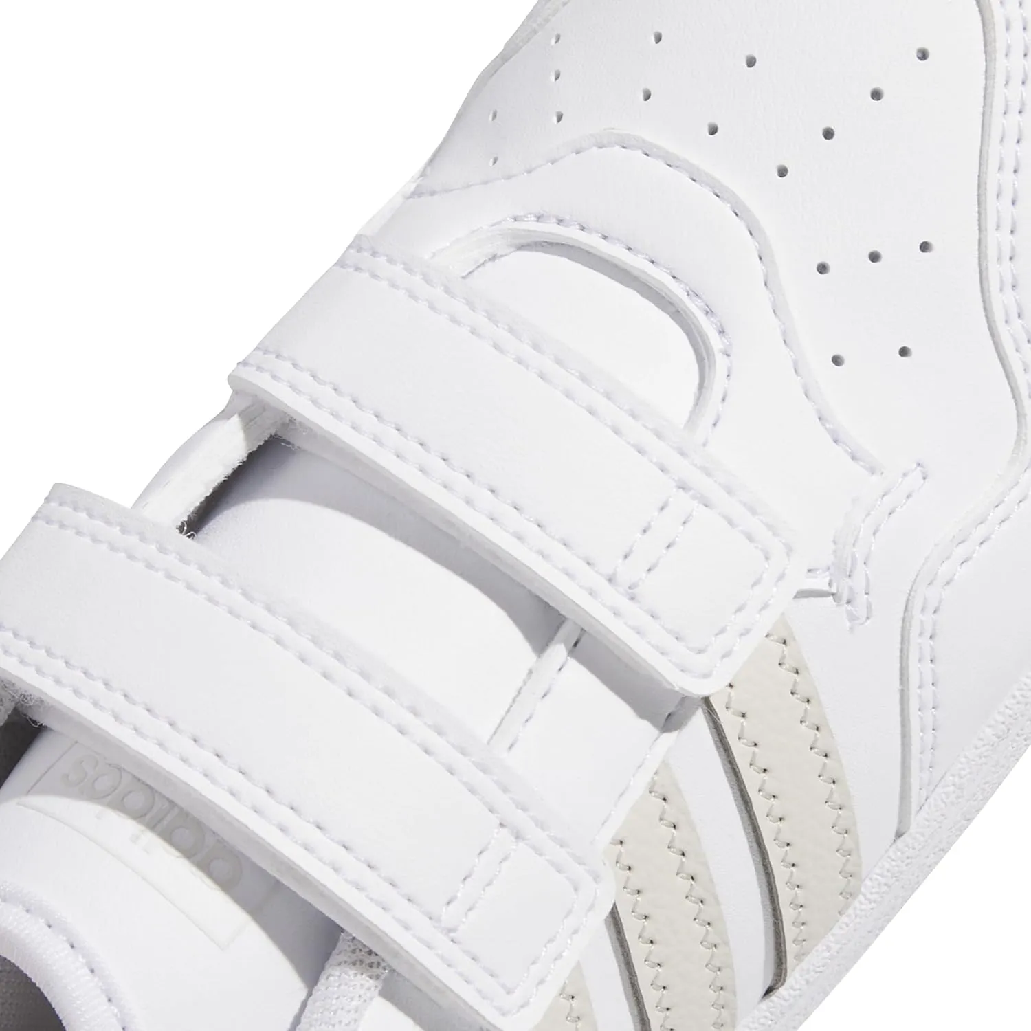 adidas Unisex-Child Hoops 4.0 Velcro Strap Sneaker