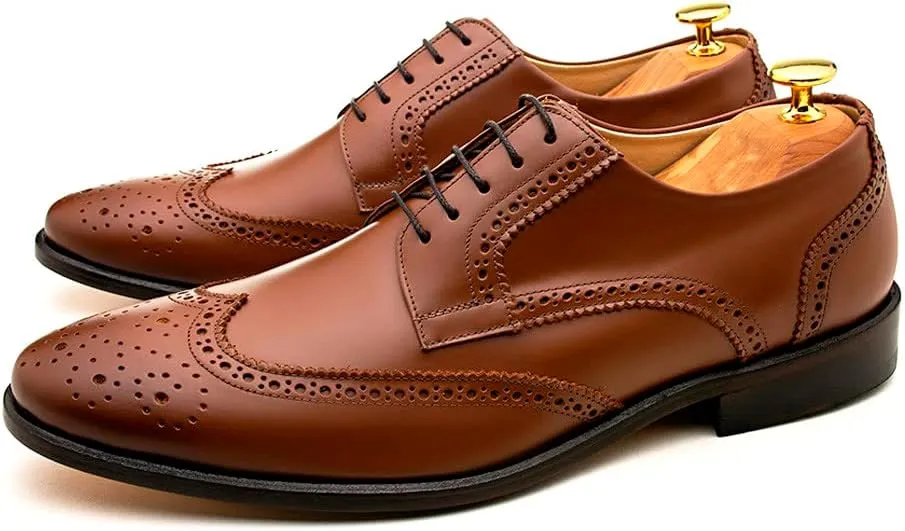 ADOLFO TURRION Leather Classic/Formal Shoes Oxfords Derby Brogue Barceo