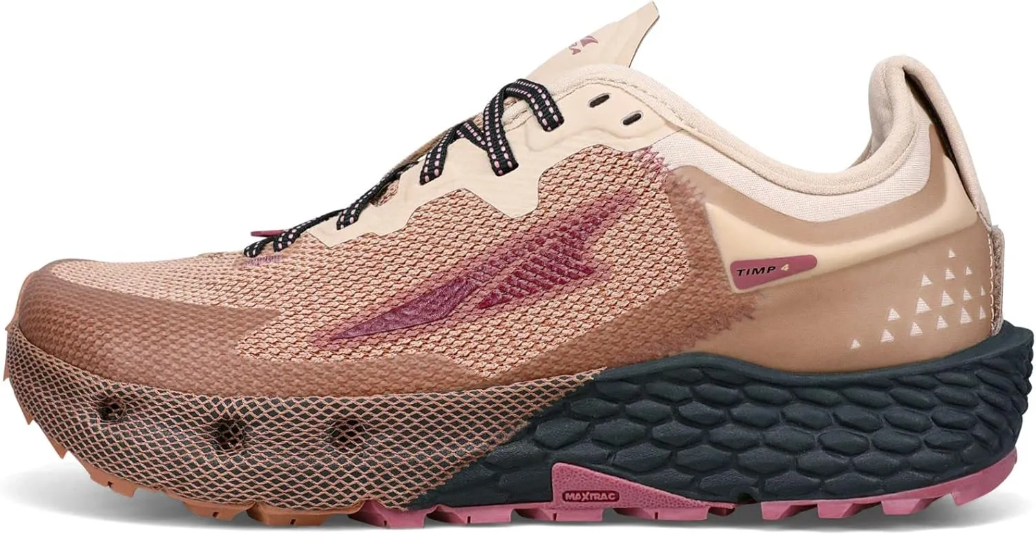 ALTRA Women's AL0A548C TIMP 4 Trail Running Shoe, Tan - 7 M US