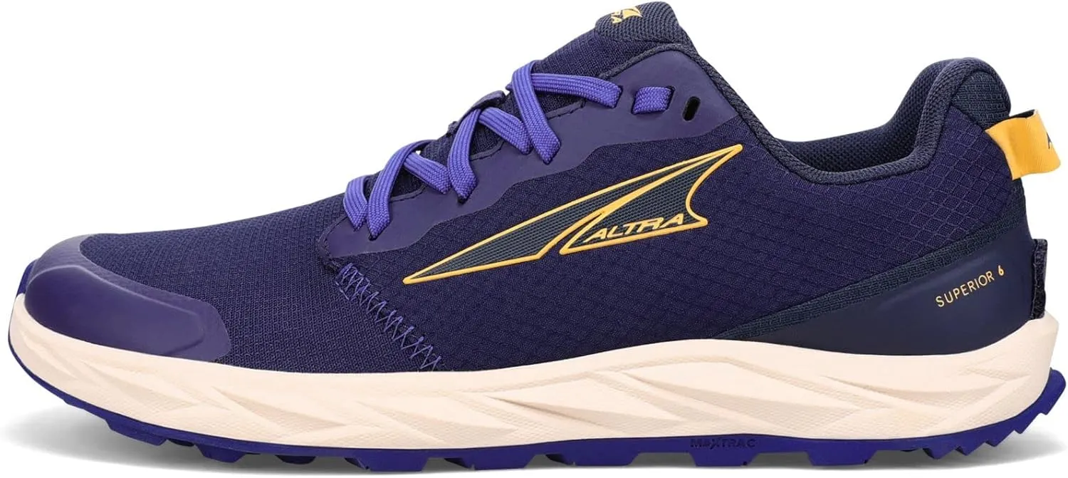 ALTRA Women's AL0A82CM Superior 6 Trail Running Shoe, Dark Purple - 10.5 M US