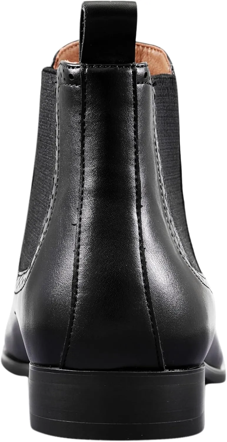 Amali Rancho - Men's Western Boots, Designer Cowboy Boots for Men, Manmade Leather - Wingtip High Rise Boots