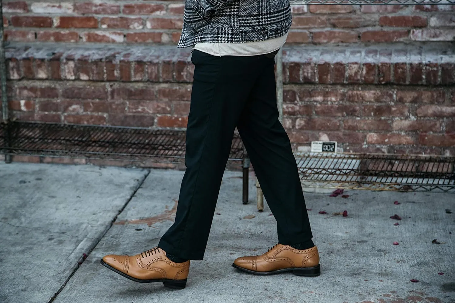 Anthony Veer Ford Quarter Brogue Shoes for Men | Lace-up | Goodyear Welt Construction | Recraftable Leather Outsole