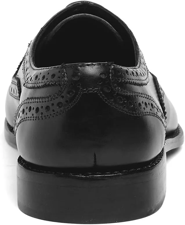 Anthony Veer Ford Quarter Brogue Shoes for Men | Lace-up | Goodyear Welt Construction | Recraftable Leather Outsole