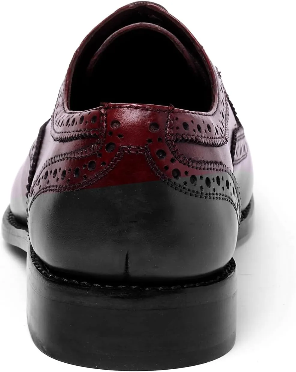 Anthony Veer Ford Quarter Brogue Shoes for Men | Lace-up | Goodyear Welt Construction | Recraftable Leather Outsole