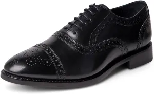 Anthony Veer Ford Quarter Brogue Shoes for Men | Lace-up | Goodyear Welt Construction | Recraftable Leather Outsole
