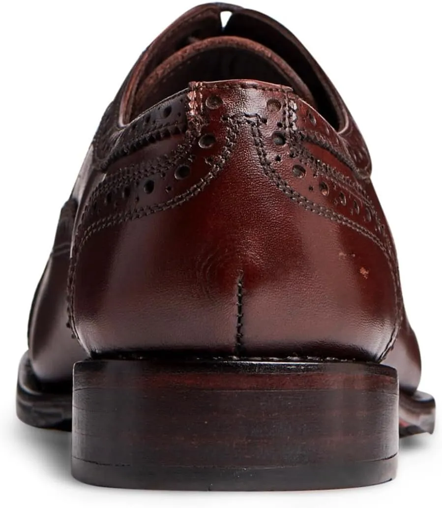 Anthony Veer Ford Quarter Brogue Shoes for Men | Lace-up | Goodyear Welt Construction | Recraftable Leather Outsole
