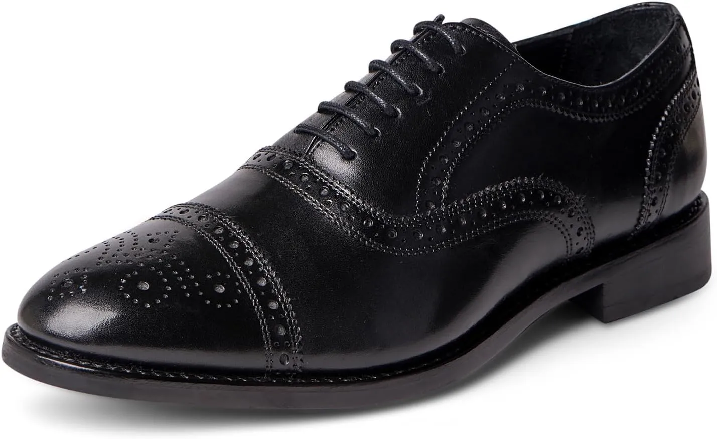 Anthony Veer Ford Quarter Brogue Shoes for Men | Lace-up | Goodyear Welt Construction | Recraftable Leather Outsole