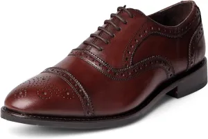 Anthony Veer Ford Quarter Brogue Shoes for Men | Lace-up | Goodyear Welt Construction | Recraftable Leather Outsole