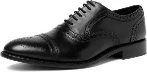Anthony Veer Ford Quarter Brogue Shoes for Men | Lace-up | Goodyear Welt Construction | Recraftable Leather Outsole