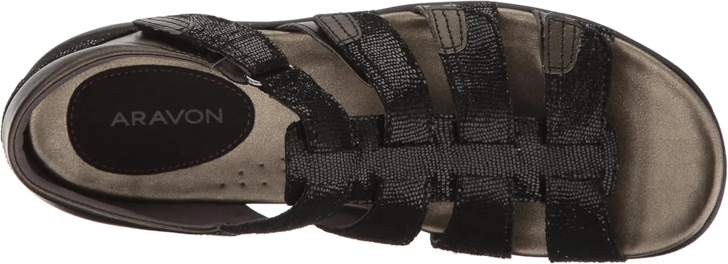 Aravon Women's Bromly Gladiator Sandal