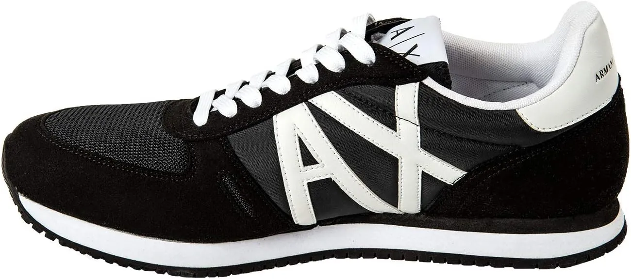 Armani Exchange Men's Lace Up Logo Sneaker