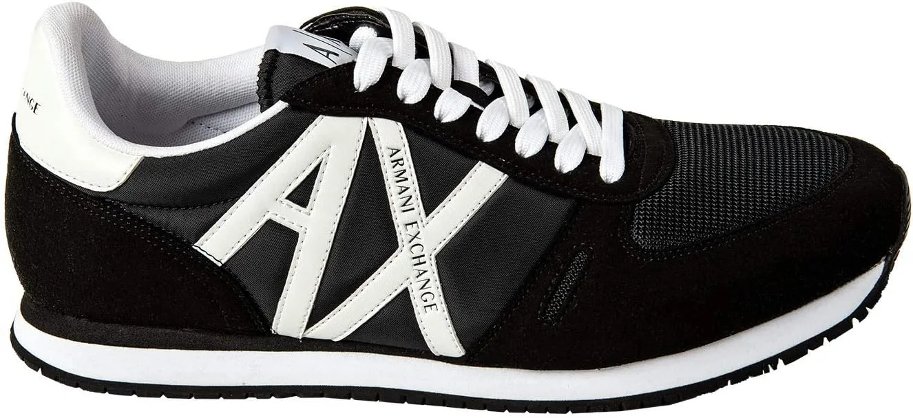 Armani Exchange Men's Lace Up Logo Sneaker