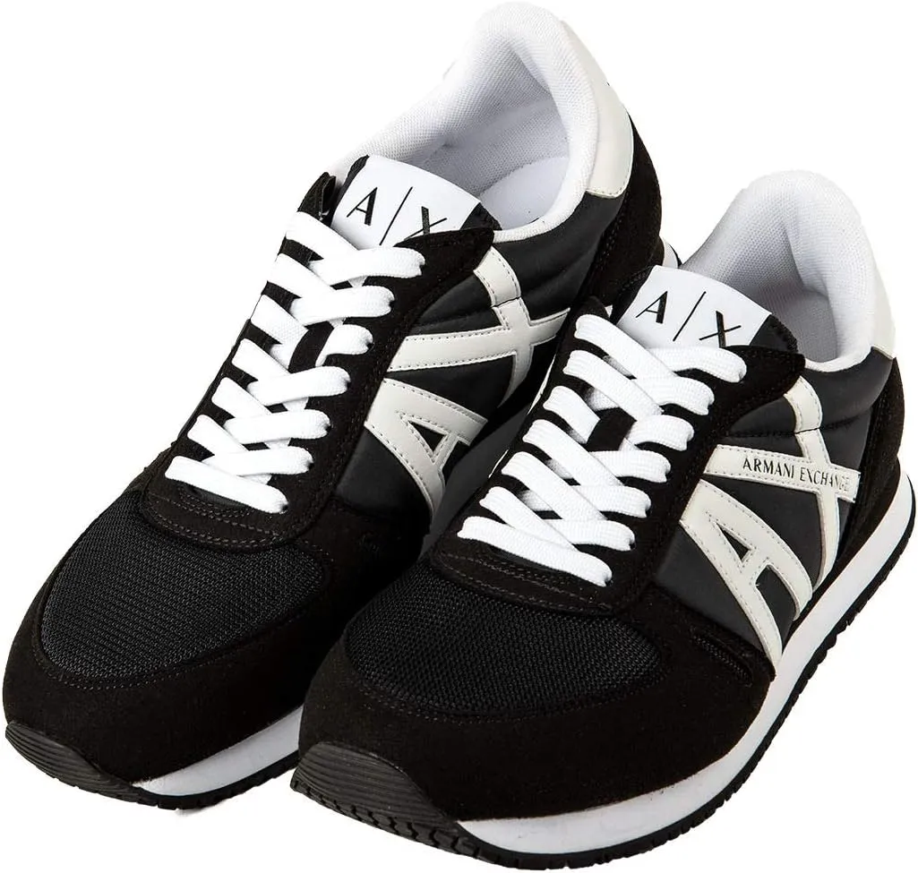 Armani Exchange Men's Lace Up Logo Sneaker