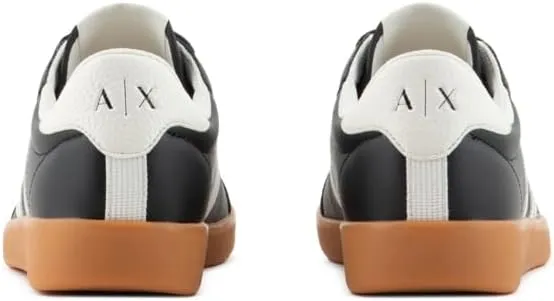 Armani Exchange Women's Berlin, Double Band Logo Sneaker