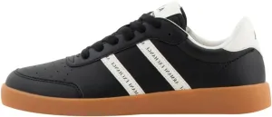 Armani Exchange Women's Berlin, Double Band Logo Sneaker