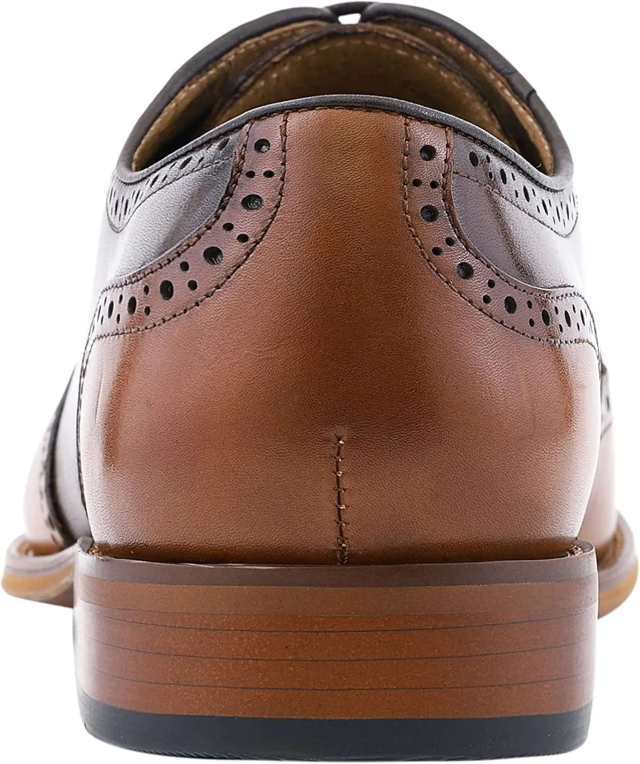 Asher Green AG100 - Men's Dress Shoes - Genuine Calf Leather Wingtip Oxfords - Two Tone and Multi Tone Mens Dress Shoes