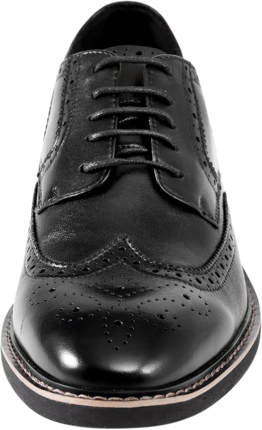 Asher Green AG100 - Men's Dress Shoes - Genuine Calf Leather Wingtip Oxfords - Two Tone and Multi Tone Mens Dress Shoes