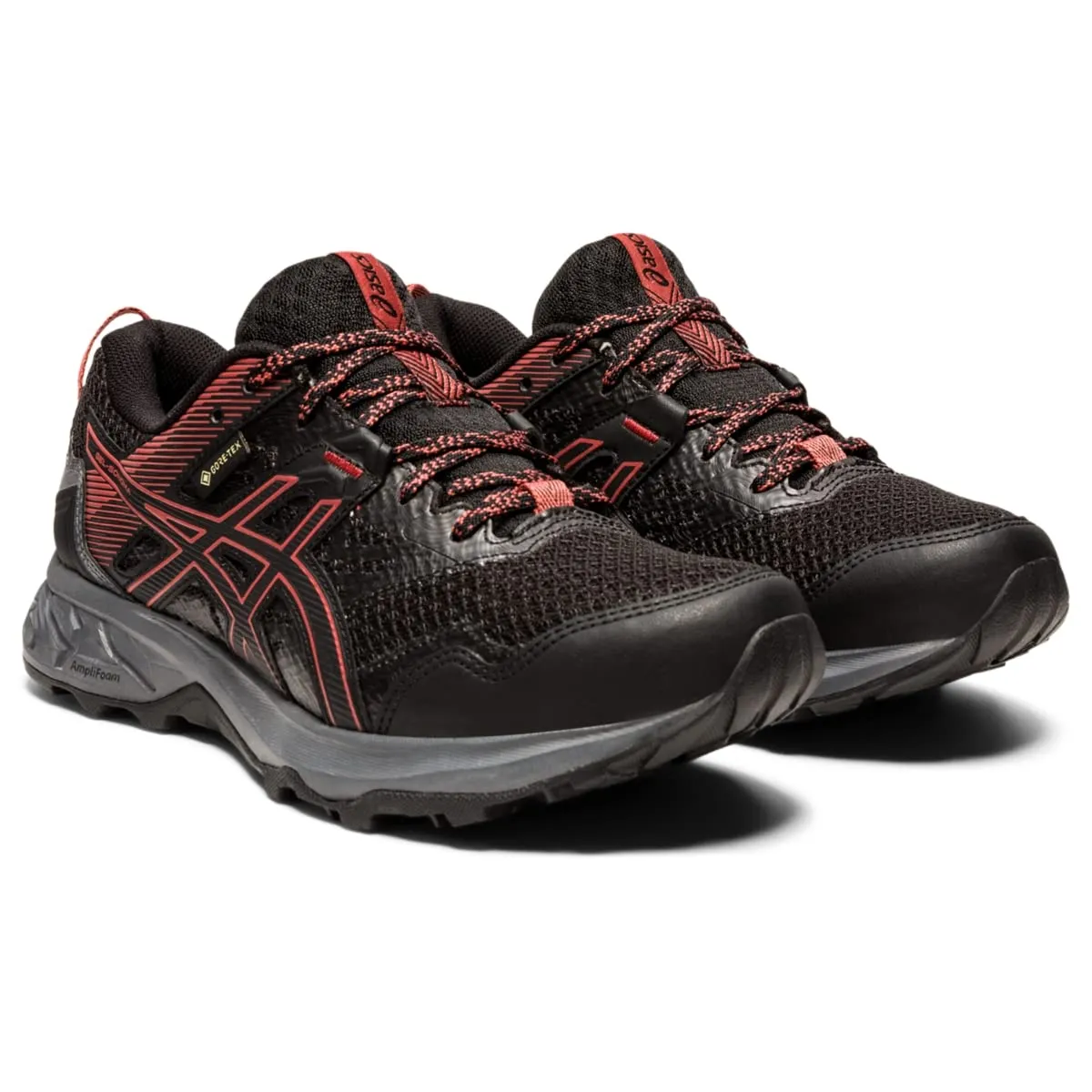 ASICS Women's Gel-Sonoma 5 G-TX Running Shoes, 8.5, Black/Dried Rose