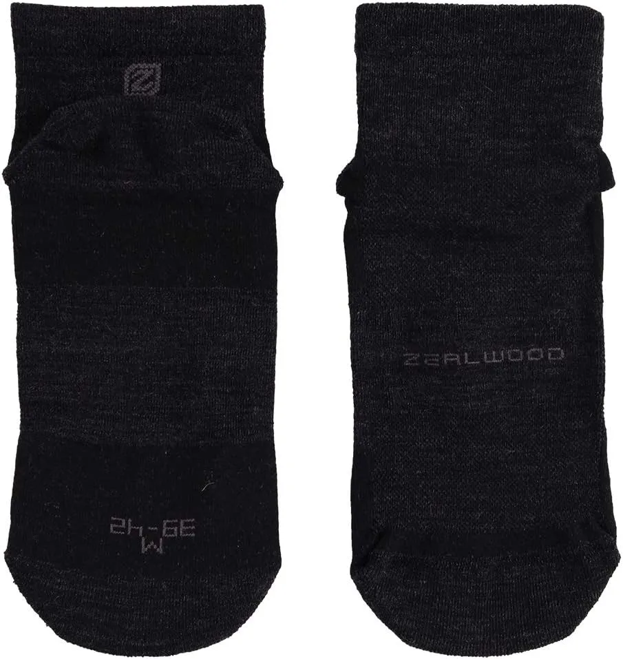 Athletic Running Socks, ZEALWOOD Unisex Merino Wool Anti-blister Cushion Hiking Socks,1/3 Pairs