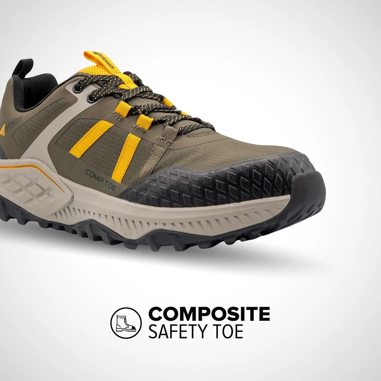 Avenger Work Boots Men's Composite Toe Aero Trail Industrial Shoe