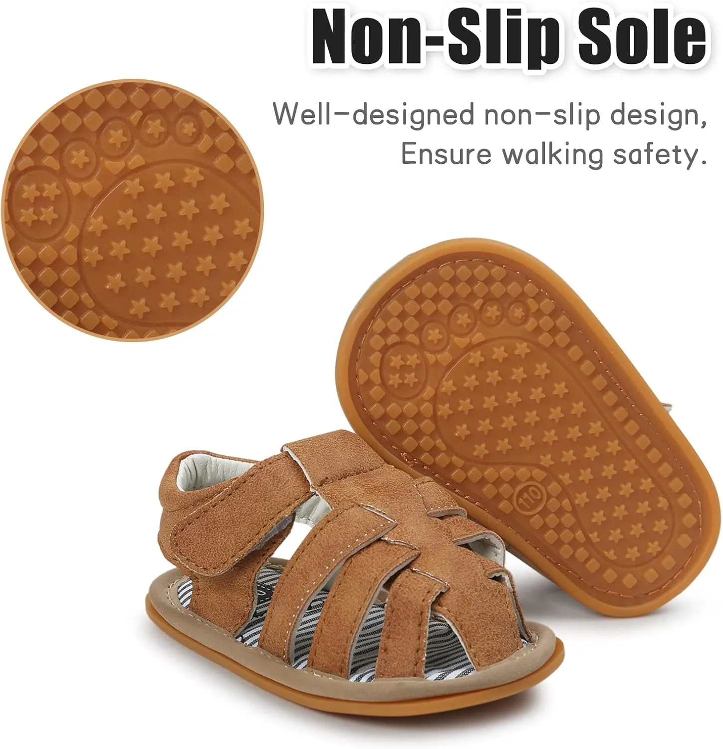 Baby Girl Boy Sandals, Premium Soft Anti-Slip Sole Infant Baby Sandals Summer Casual Beach Shoes Bowknot Princess Dress Flats Prewalker First Walker Shoes