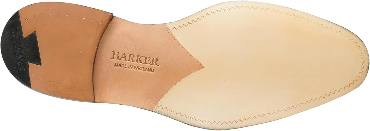 BARKER Rutherford Men's Handmade Leather Oxford Derby Shoes – Goodyear Welted, Full Leather Sole & Lining, Classic Formal Dress Shoes for Business & Weddings
