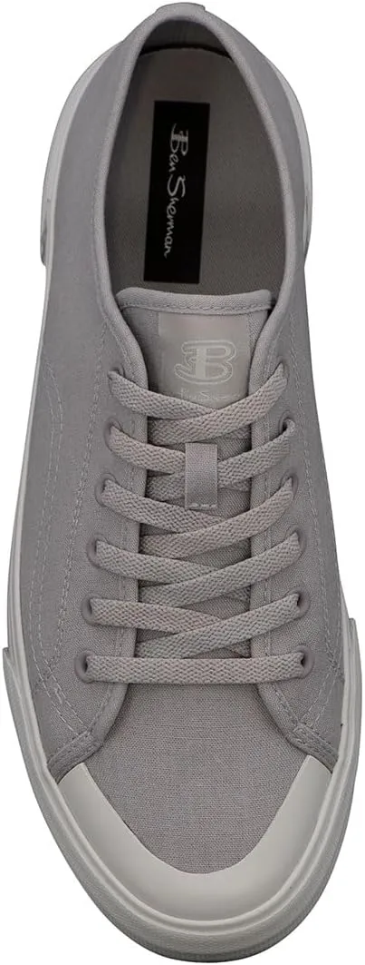 Ben Sherman Mens Belfast Lace Up Sneakers Shoes Casual - Grey