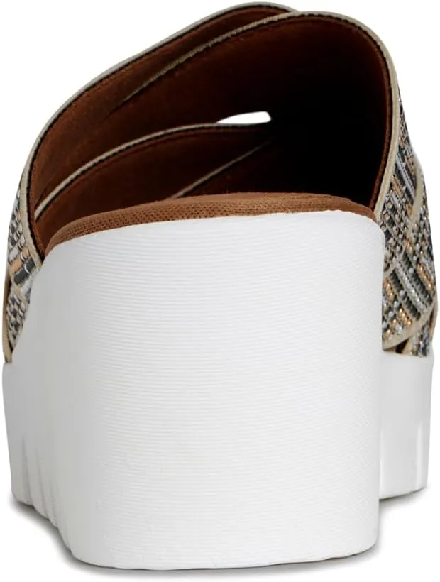 Bernie Mev Women's Venti Martini Wedge Heel Slide Sandal