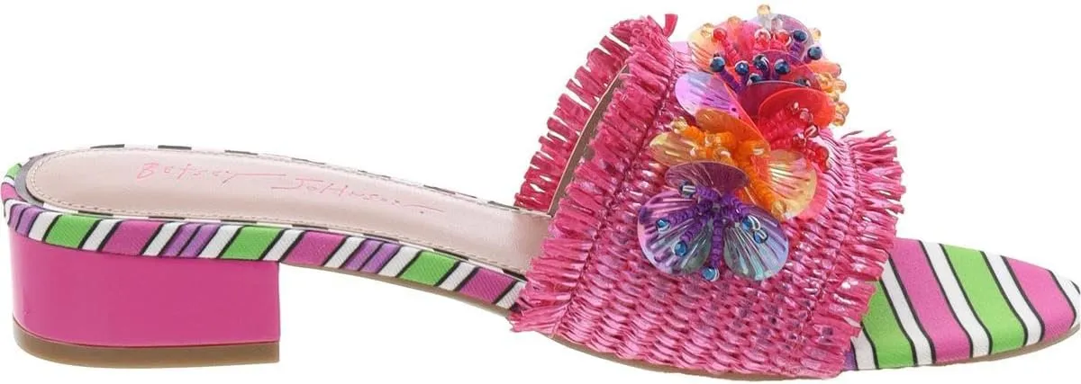 Betsey Johnson Women's Peyten Slide Sandal