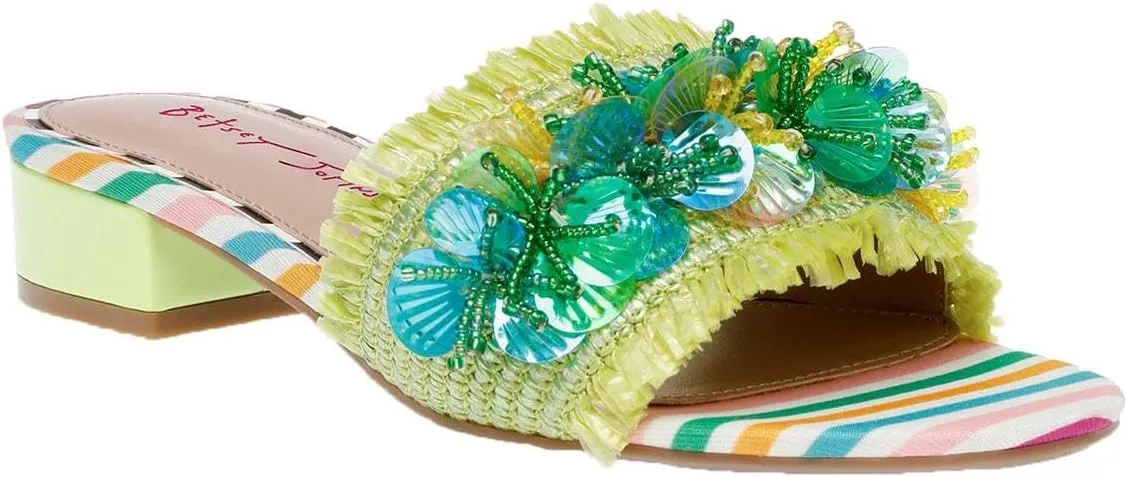 Betsey Johnson Women's Peyten Slide Sandal