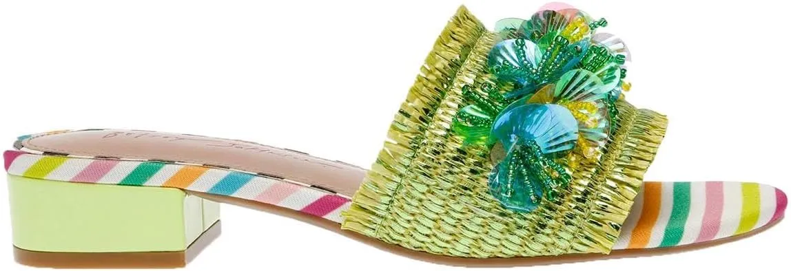 Betsey Johnson Women's Peyten Slide Sandal