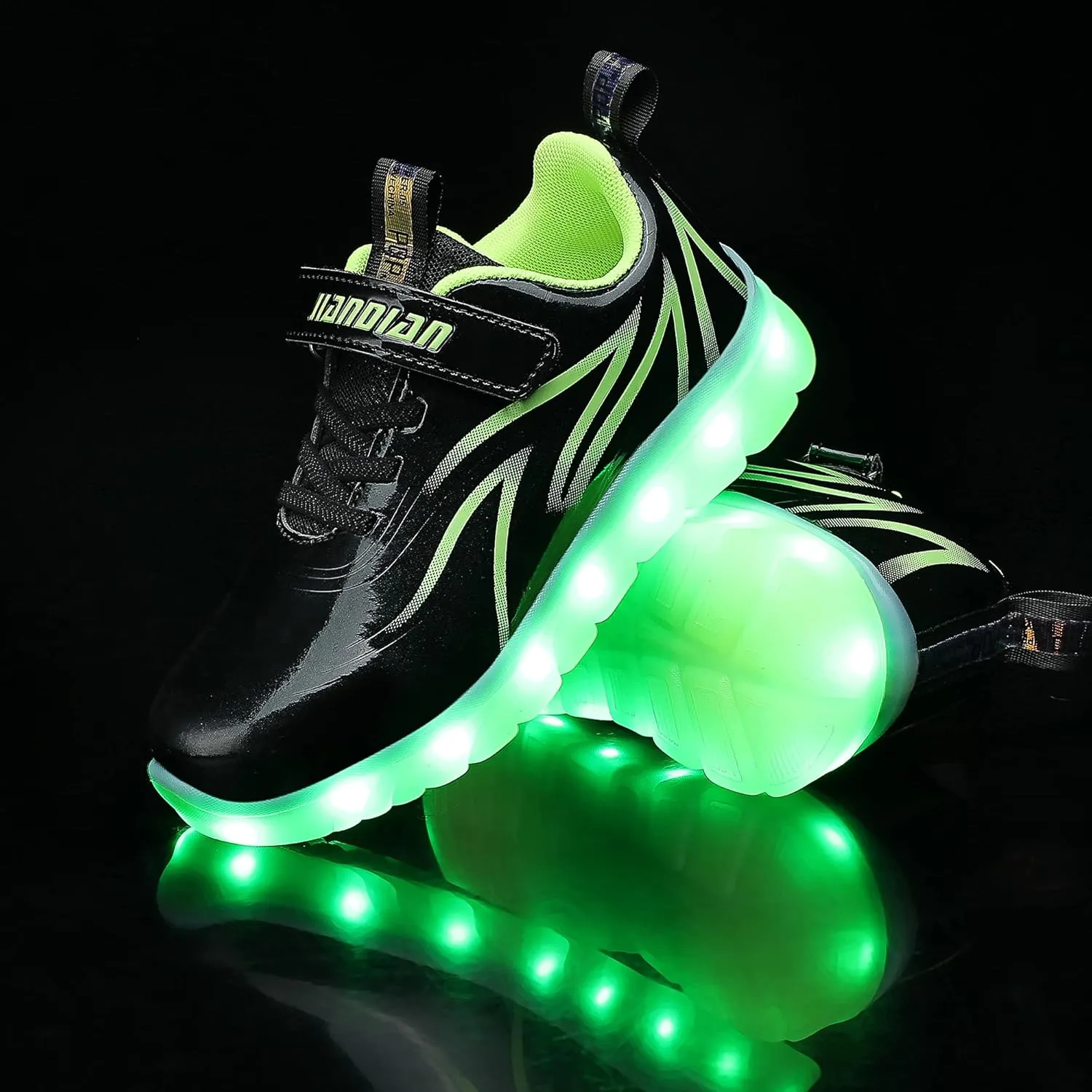 BFOEL Spider Light up Shoes for Boys Girls Walking Sneaker with USB Charging Birthday Thanksgiving Christmas Day Best Gift