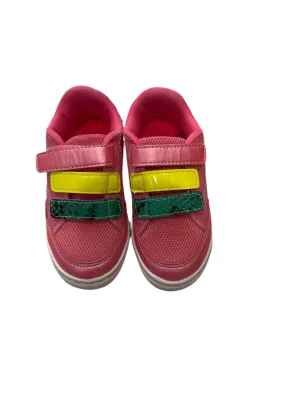 Billie Blush Velcro Glitter Sneaker