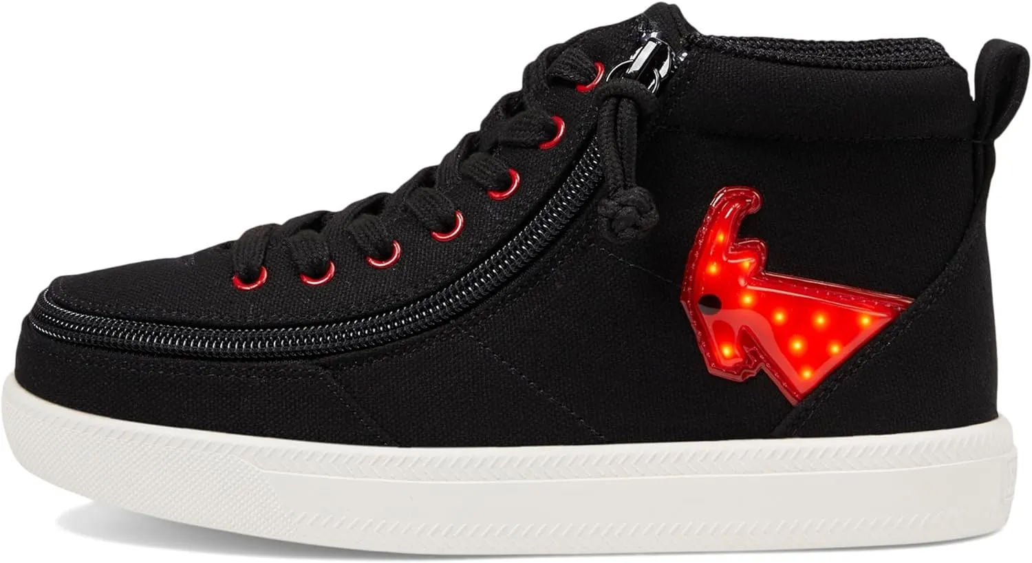 BILLY Footwear Unisex-Child Kid's Pink/Blue Light Ups Billy Classic D|r High Sneaker