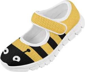 Binienty Girls Dress Shoes Mary Jane Flats Size 11-2.5 School Uniform Sneakers Anti Slip