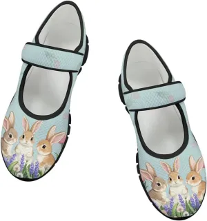 Binienty Mary Jane Shoes Women Wide Width Dress Flats Round Toe Non Slip Low Cut Casual Travel Shoes