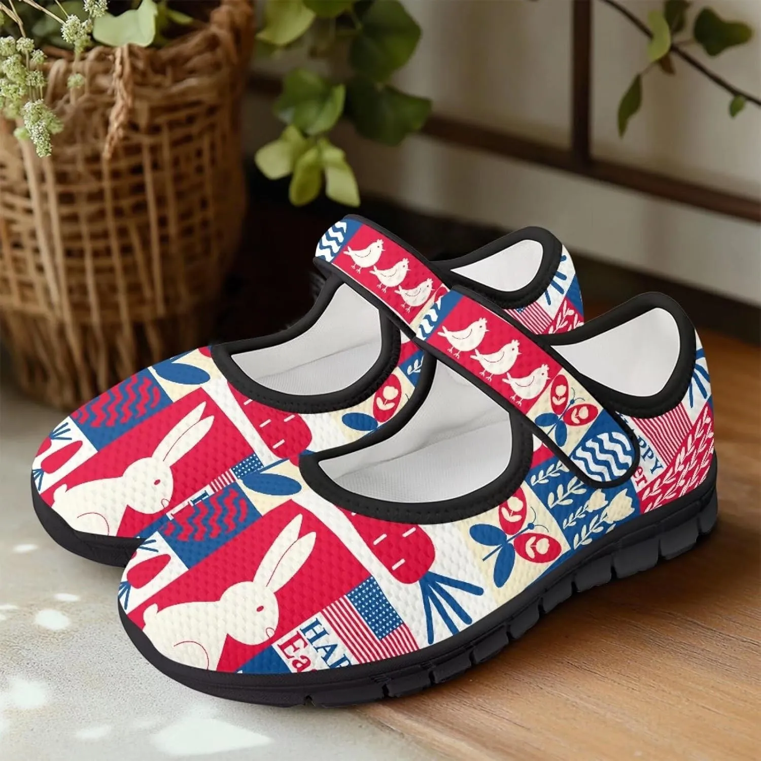Binienty Mary Jane Shoes Women Wide Width Dress Flats Round Toe Non Slip Low Cut Casual Travel Shoes