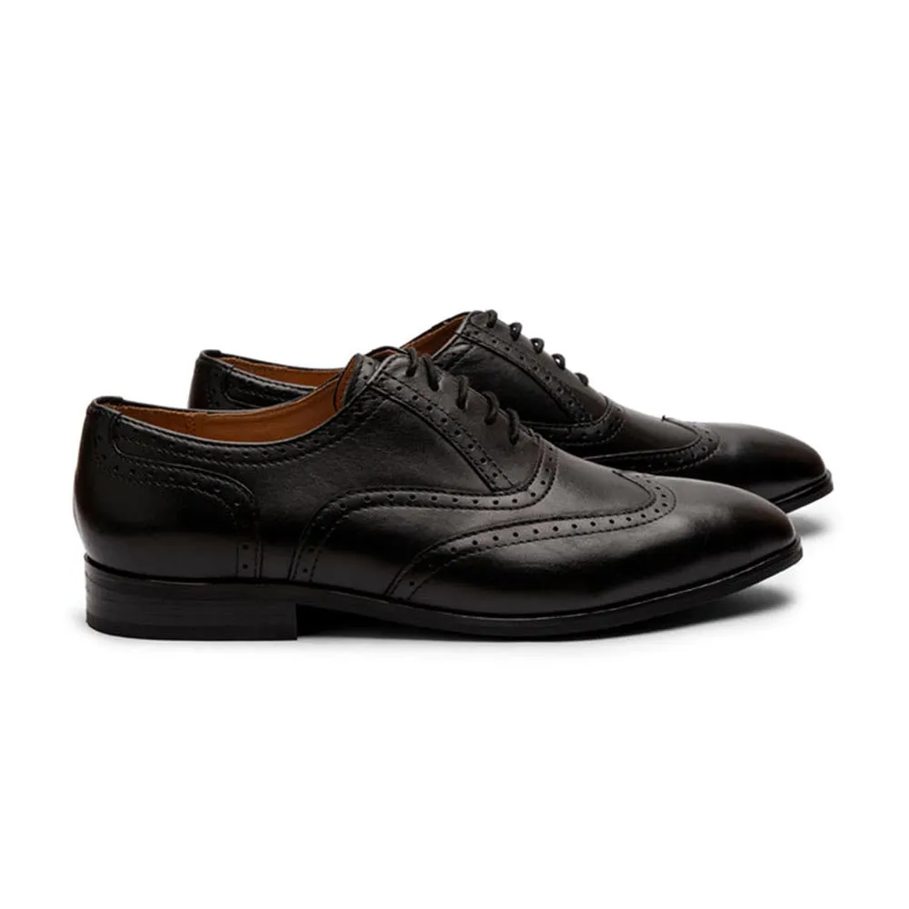 Black Wingtip Oxford Remastered