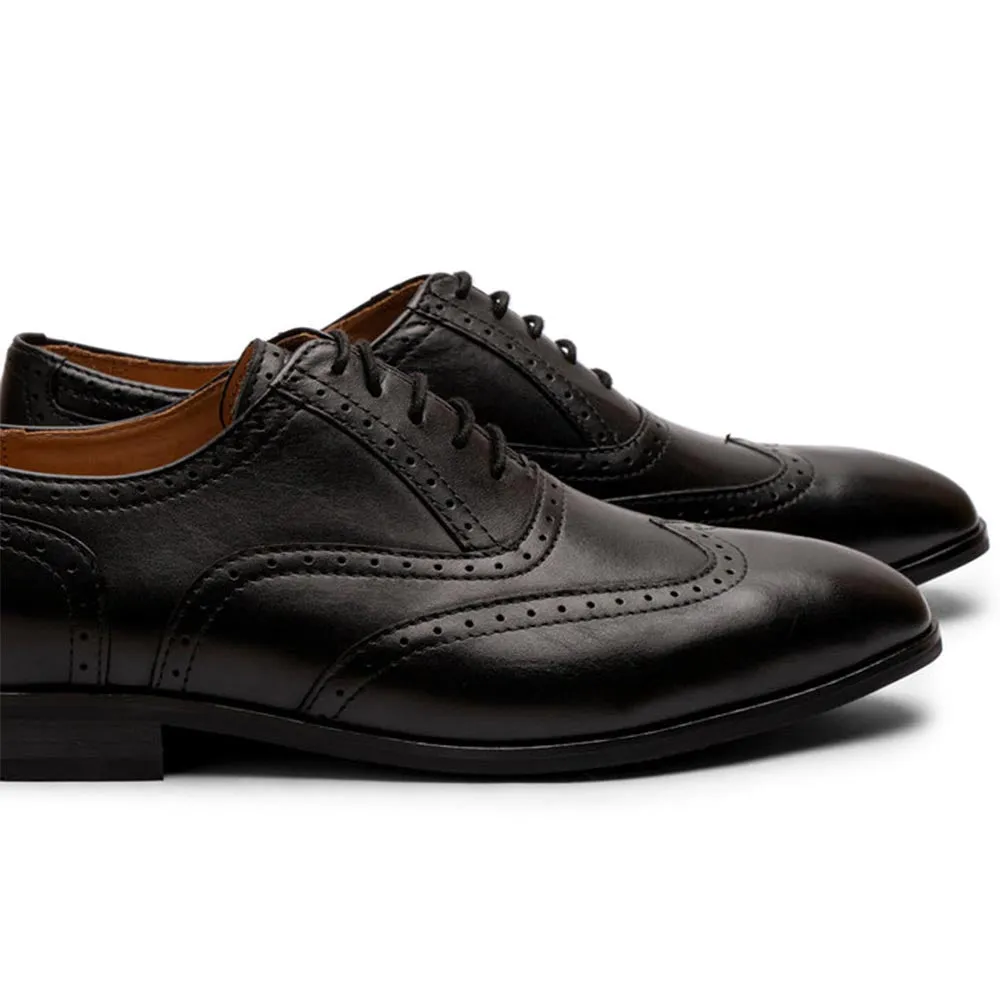 Black Wingtip Oxford Remastered