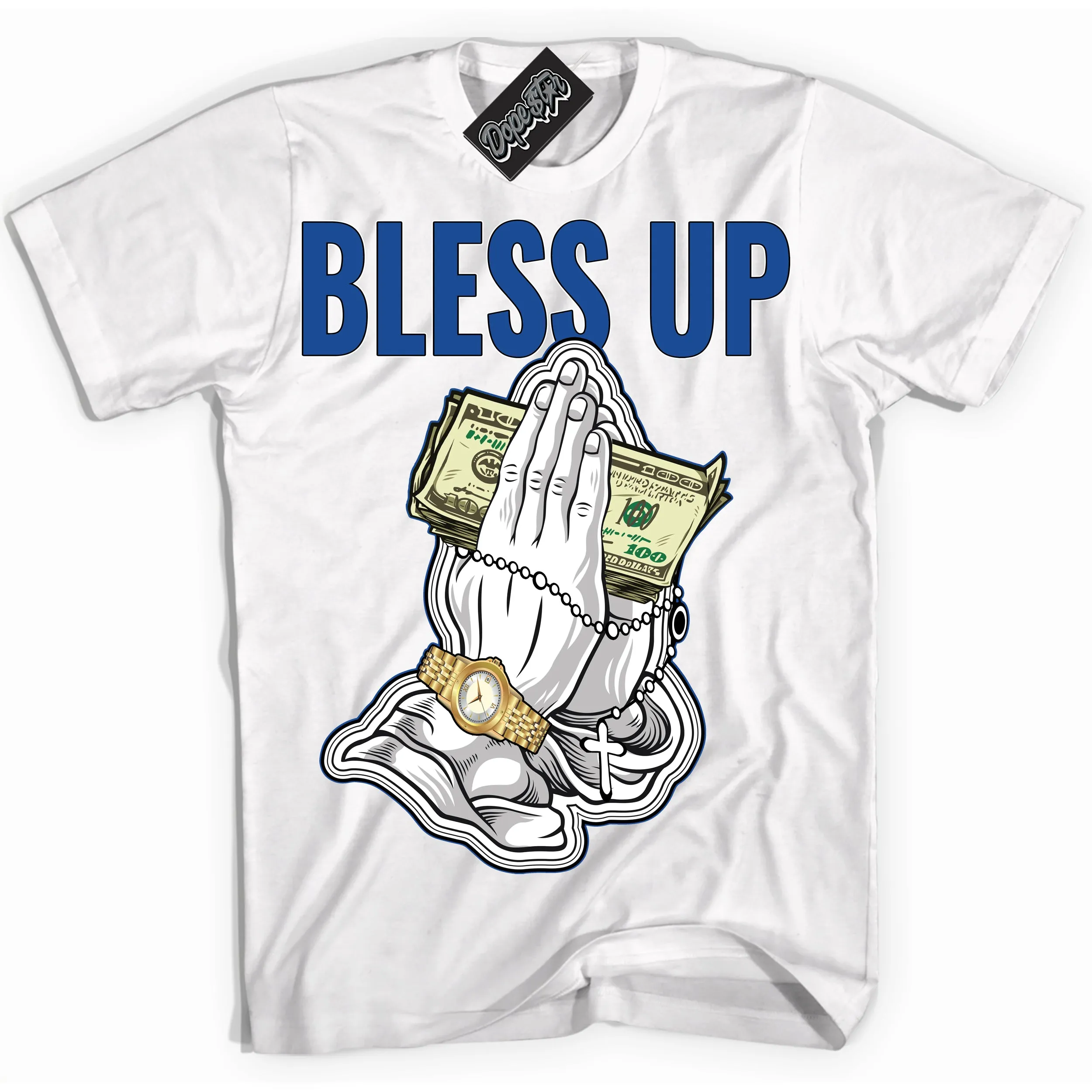 Blueberry 12s Sneaker Shirt Bless Up Graphic