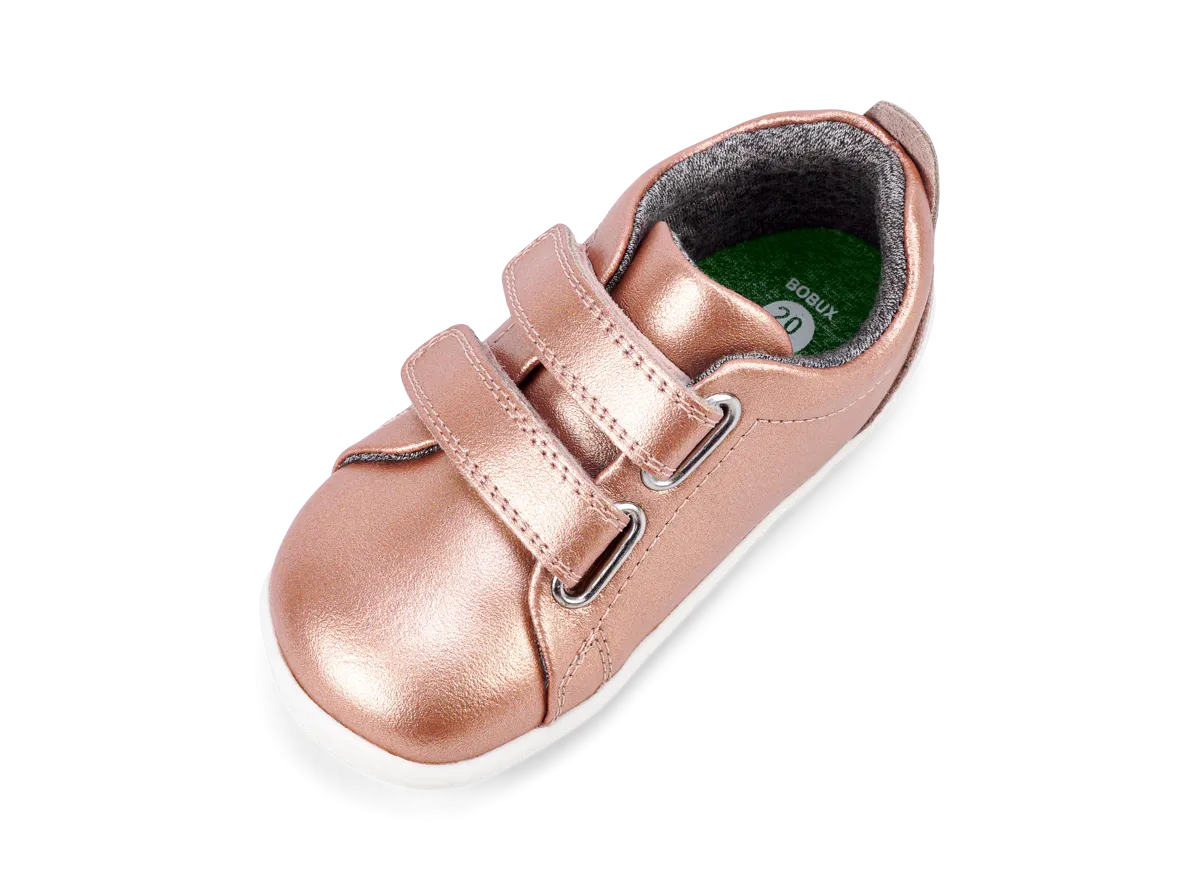 Bobux Step Up Grass Court Trainer (Rose Gold)