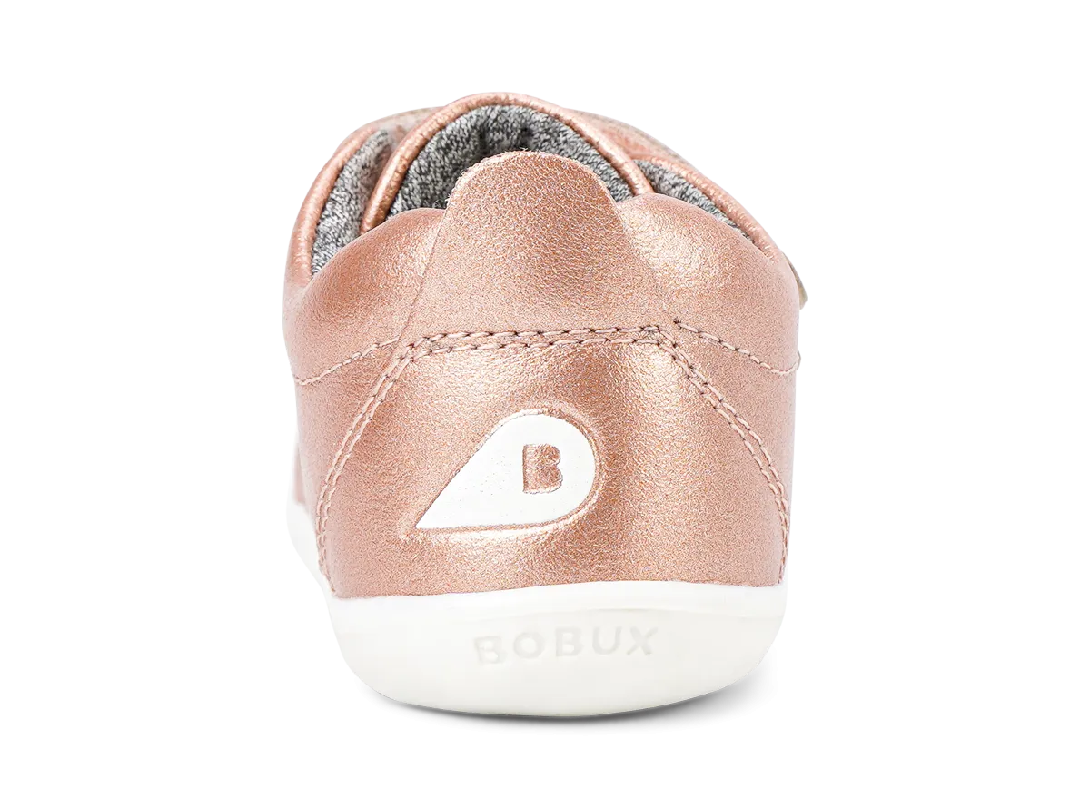 Bobux Step Up Grass Court Trainer (Rose Gold)