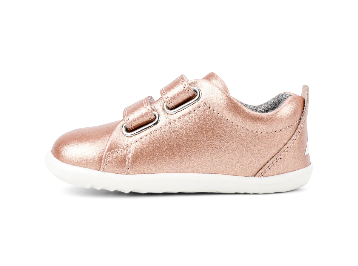 Bobux Step Up Grass Court Trainer (Rose Gold)